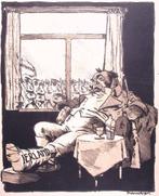 John Bull als Engeland doet niet mee met offensief op spotp, Verzenden