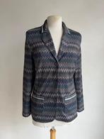 atelier blazer maat 40 grijs blauw, Kleding | Dames, Jasjes, Kostuums en Pakken, Maat 38/40 (M), Atelier, Zo goed als nieuw, Jasje