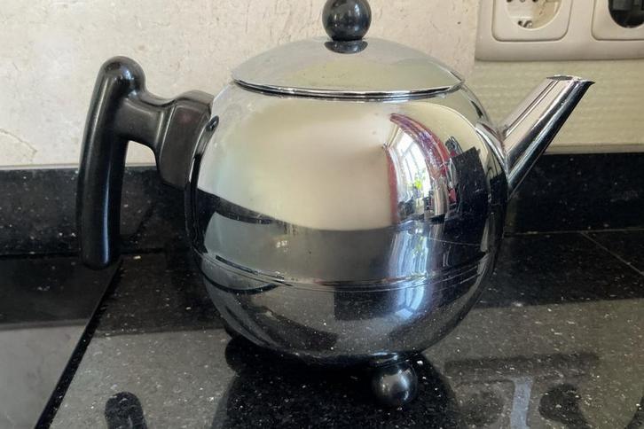 Bredemeijer Dubbelwandige Theepot - Houdt Thee Langer Warm, Huis en Inrichting, Keuken | Keukenbenodigdheden, Gebruikt, Ophalen of Verzenden