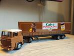 Tekno Scania 141 V8 Calvé Pindakaas 1:50 Z.G.A.N., Ophalen of Verzenden, Zo goed als nieuw, Bus of Vrachtwagen, Tekno