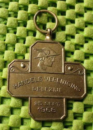 Medaille : Handels Vereniging Delfzijl - 25 sept. 1968
