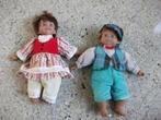 2 sierpoppen meisje en jongen, Verzamelen, Poppen, Ophalen of Verzenden, Gebruikt, Pop