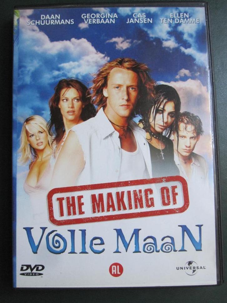 Volle Maan The making of, Cd's en Dvd's, Dvd's | Nederlandstalig, Zo goed als nieuw, Tv non-fictie, Documentaire, Alle leeftijden