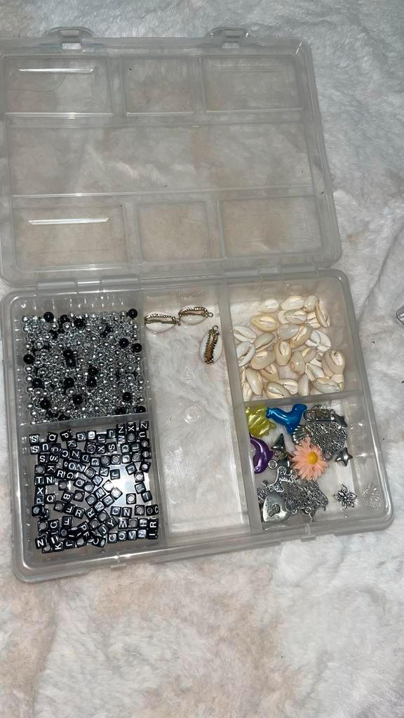 Kralen Set met Stickers & Zakjes, Hobby en Vrije tijd, Kralen en Sieraden maken, Nieuw, Kraal, Verzenden