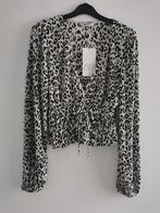ZARA plissé blouse met dierenprint mt. M, Maat 38/40 (M), Overige kleuren, Verzenden, Zara