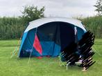 Arpenaz fresh and black 5.2 tent Quechua, Ophalen of Verzenden, Gebruikt, Tot en met 5