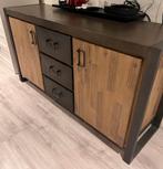 Houten/Metalen Dressoir €200!, Ophalen, Gebruikt, 150 tot 200 cm, Minder dan 100 cm