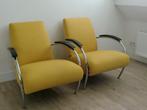 gelderland fauteuil 5470 design jan des bouvrie als nieuw 2x, Huis en Inrichting, Ophalen, 75 tot 100 cm, Zo goed als nieuw, 50 tot 75 cm