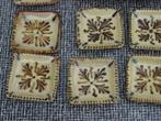 Unieke petit fours set van Russel Tiglia Tegelen jaren 40/50, Antiek en Kunst, Ophalen of Verzenden