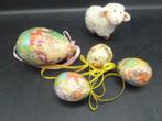 4 decoratieve paaseitjes, Diversen, Pasen, Ophalen of Verzenden, Nieuw