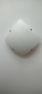 2 Plafonnières, Ophalen of Verzenden, Zo goed als nieuw, Glas, Modern