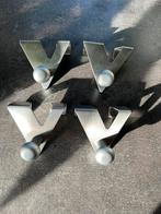 Handdoekhaak design RVS, Ophalen of Verzenden, Zo goed als nieuw, Overige kleuren, Overige typen
