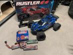 Traxxas Rustler 4X4 INCL ACCU + LADER, Elektro, Auto offroad, Ophalen of Verzenden, Zo goed als nieuw