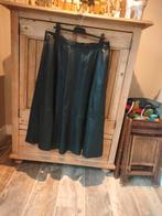 Lange zwarte leren rok - Maat 44, Kleding | Dames, Rokken, Ophalen of Verzenden, Gedragen, Maat 42/44 (L)