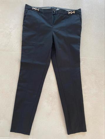 Zwart + bordeaux pantalon Massimo Dutti, mt 44 (valt 40/42) beschikbaar voor biedingen