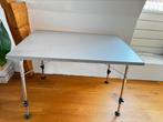 Campingtafel 68x100 in hoogte verstelbaar, Caravans en Kamperen, Kampeermeubelen, Ophalen, Gebruikt, Campingtafel