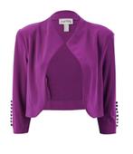 Joseph Ribkoff chique oudrose stretch bolero jasje 38/40