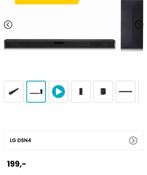 Soundbar Lg dsn4, Ophalen, Zo goed als nieuw