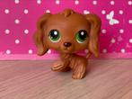 Littlest pet shop bruine cocker spaniel 252 petshopLPS rare, Ophalen of Verzenden, Gebruikt