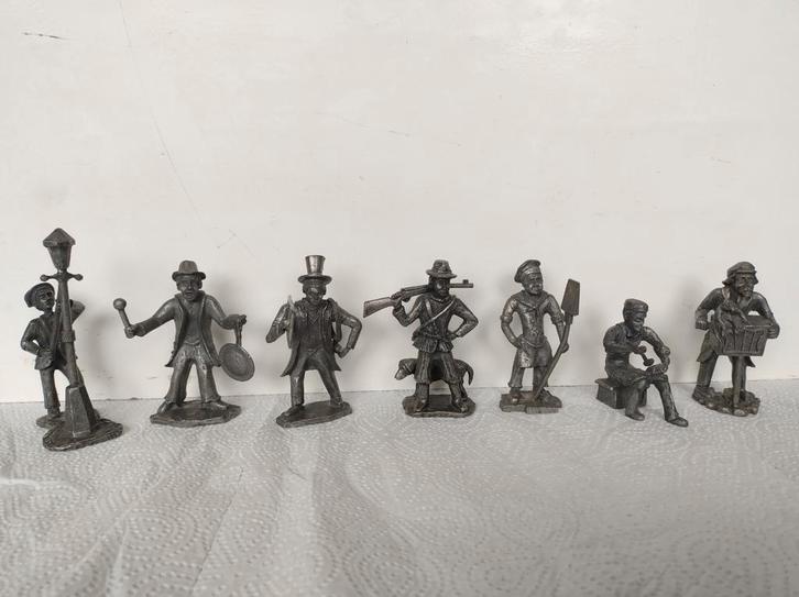 Vintage Tinnen Figuren ambachten Royal Holland Pewter, Antiek en Kunst, Kunst | Beelden en Houtsnijwerken, Ophalen of Verzenden