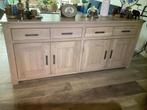 Dressoir licht eiken, Huis en Inrichting, Kasten | Dressoirs, Ophalen, Gebruikt, Eikenhout, 200 cm of meer