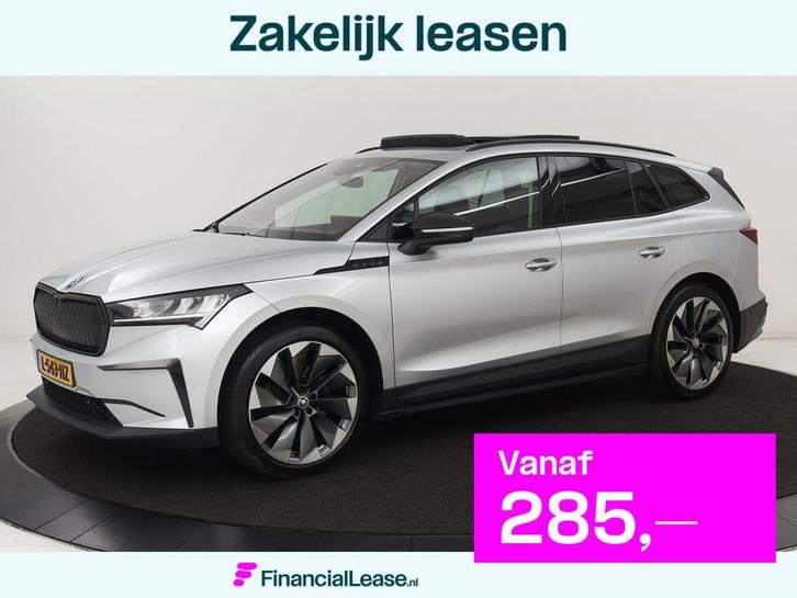 Skoda Enyaq iV 60 | Panoramadak | Stoel & achterbankverwarmi, Auto's, Skoda, Bedrijf, Lease, Financial lease, Enyaq, ABS, Airbags