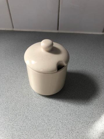 Suikerpotje beige beschikbaar voor biedingen
