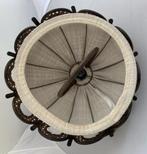 Manou hanglamp rotan jute stof bamboe vintage lamp, Postbus 64461, Brunssum, Nederland, Verzenden, Kenduseditemsinfo@gmail.com