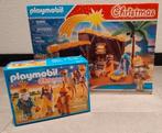 2 sets Playmobil grote Kerst stal 5588 en drie wijzen 9497, Diversen, Kerst, Ophalen of Verzenden, Nieuw