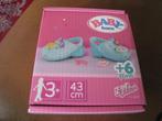 BABY BORN CROCS MET PINS 43 CM POP, Ophalen of Verzenden, Nieuw, Babypop