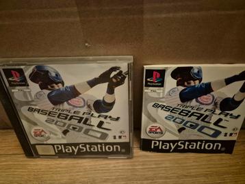 Triple Play Baseball 2000 ps1 beschikbaar voor biedingen