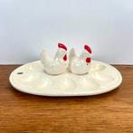 Vintage eierschaal met kipjes, Huis en Inrichting, Keuken | Servies, ., Ophalen of Verzenden, ., Overige stijlen