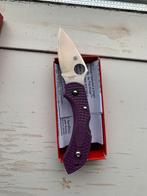 Spyderco dragonfly 2 sprint run purple frn vg10 zakmes, Ophalen of Verzenden