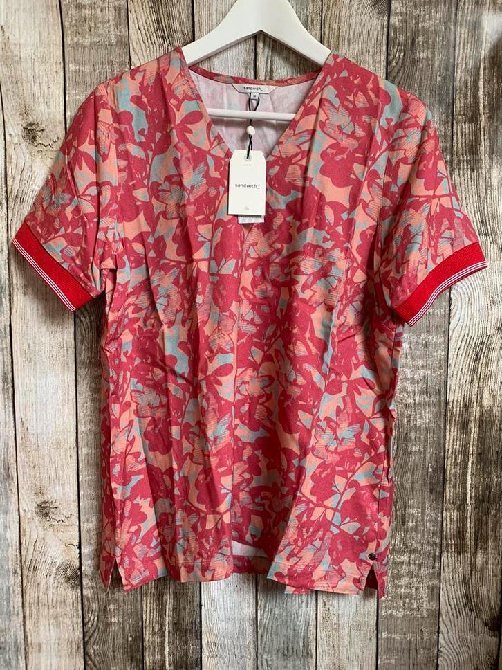 Sandwich super leuke nieuwe shirt (Maat 38), Kleding | Dames, T-shirts, Nieuw, Maat 38/40 (M), Overige kleuren, Korte mouw, Verzenden