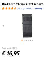 Bo-camp tentschort organizer, pees bevestiging en klitteban), Ophalen of Verzenden, Nieuw