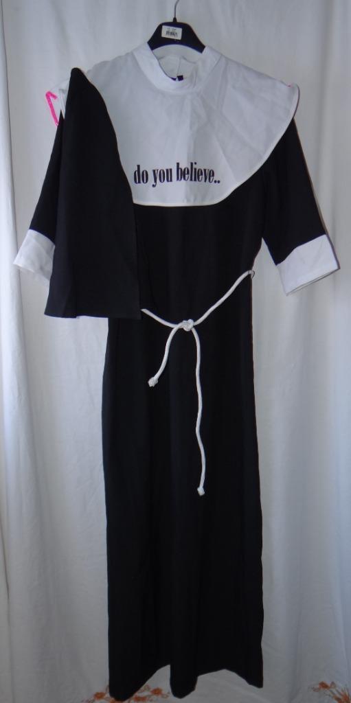 Leuk zwart/wit/roze HORROR NON/NONNEN/ZUSTER jurk, Kleding | Dames, Carnavalskleding en Feestkleding, Gedragen, Kleding, Carnaval