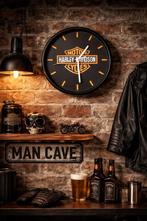 Harley Davidson Klok - 20cm, Ophalen of Verzenden, Zo goed als nieuw, Overige typen