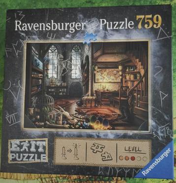 Escape Puzzle Ravenburger: Draken Laboratorium - 759 stukjes beschikbaar voor biedingen