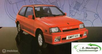 Laatste onderdelen Suzuki Swift 1.3 GTI bouwjaar 1988 beschikbaar voor biedingen