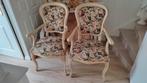 Te koop twee mooie izgst barok stoelen met bloemmotief, Ophalen, Zo goed als nieuw
