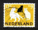 Nederland 1964 814 Zomer 12c, Katten, Gest, Postzegels en Munten, Postzegels | Nederland, Na 1940, Ophalen of Verzenden, Gestempeld