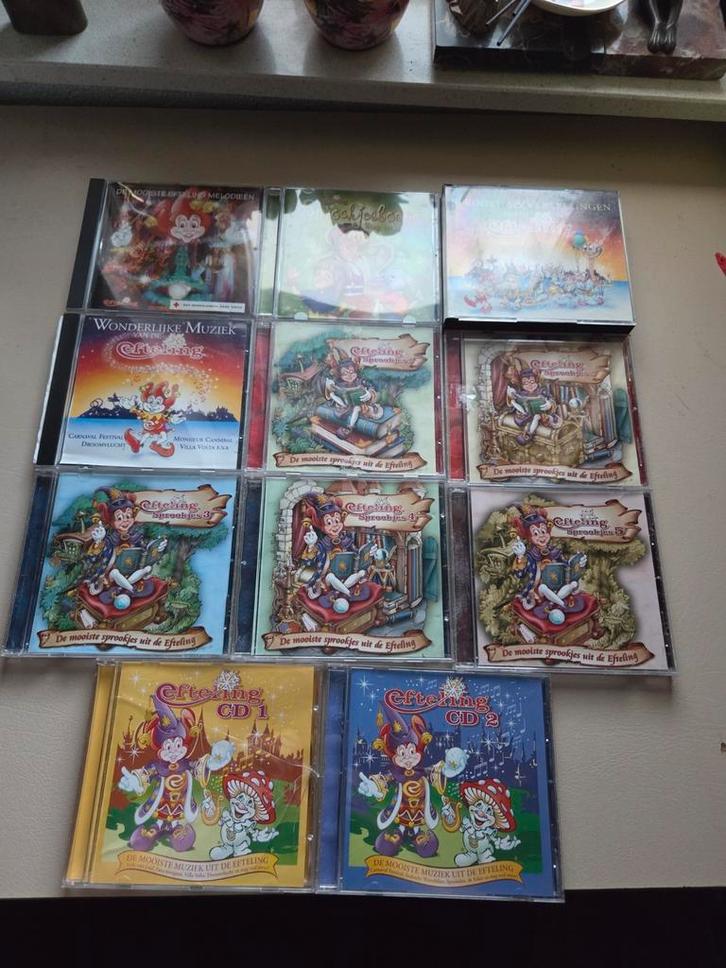 Efteling CD Collectie  verzameling 11 stuks, Cd's en Dvd's, Cd's | Kinderen en Jeugd, Zo goed als nieuw, Muziek, Tot 2 jaar, 3 tot 5 jaar