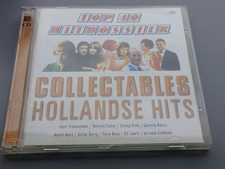 TOP 40 HITDOSSIER COLLECTABLES - HOLLANDSE HITS (2-CD), Cd's en Dvd's, Cd's | Verzamelalbums, Zo goed als nieuw, Nederlandstalig