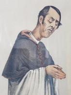 Men of the day antieke ingelijste Engelse Vanity Fair litho., Antiek en Kunst, Kunst | Litho's en Zeefdrukken, Ophalen of Verzenden