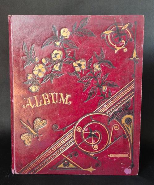 Victoriaans Scrapbook ca.1885, Antiek en Kunst, Antiek | Boeken en Bijbels, Ophalen of Verzenden