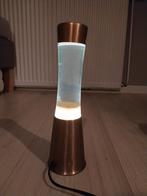 Vintage Lavalamp Koperkleurig, Ophalen of Verzenden, Gebruikt, Glas, Minder dan 50 cm