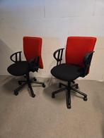 2x buro stoel / bureau stoel, Ophalen, Zwart