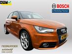 Audi A1 Sportback 1.4 TFSI Ambition Pro Line Business, Voorwielaandrijving, Euro 5, Zwart, Leder en Stof