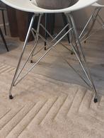 4 eetkamerstoel of kantoor Orbit Eiffel stoelen, Huis en Inrichting, Stoelen, Ophalen, Wit, Zo goed als nieuw, Vier