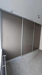 Schuifwandkast met interieur en verlichting, Huis en Inrichting, Ophalen, 200 cm of meer, Met hangruimte, Zo goed als nieuw